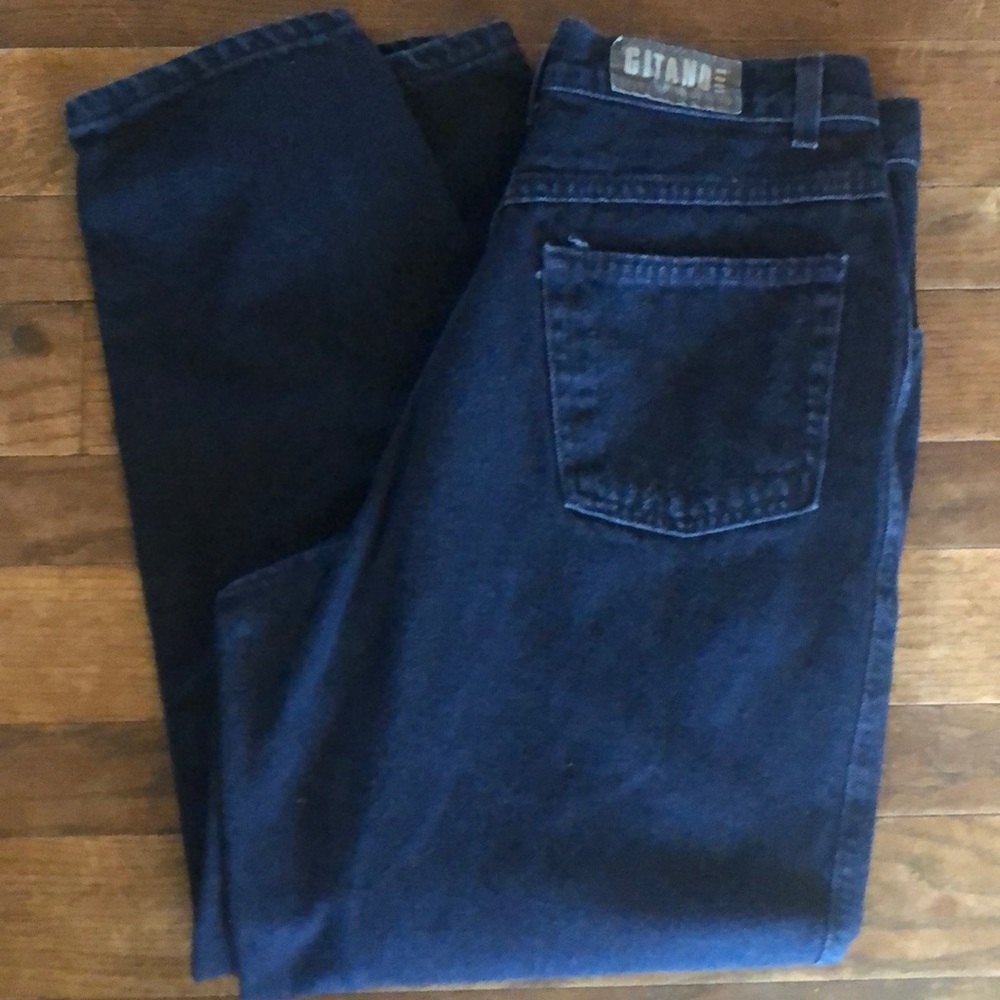 Vintage Gitano High Waisted Mom Jeans Sz 14 short